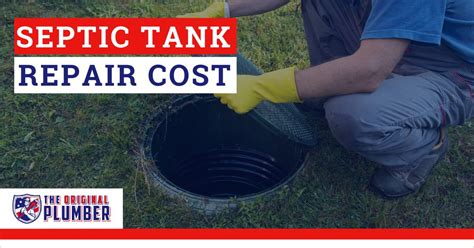 septic tank crack repair cost